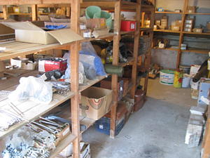 Materiallager Eisenwaren